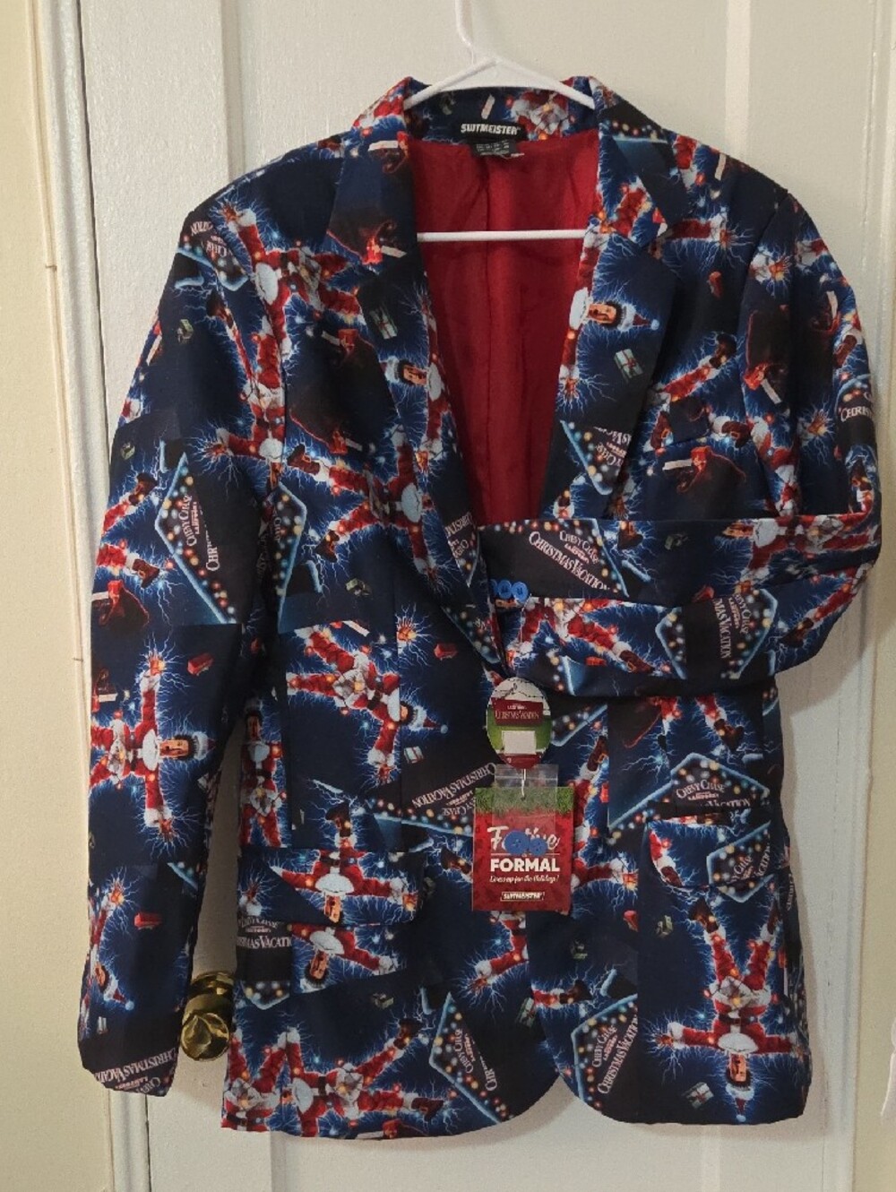 Opposuit NWT Blazer National Lampoon's Christmas Vacation Medium